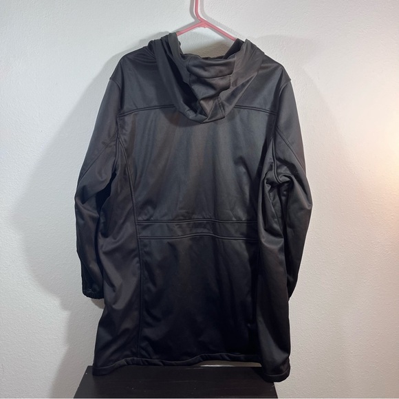 Totes Black Hooded Raincoat for Women size 2XL - Picture 8 of 11